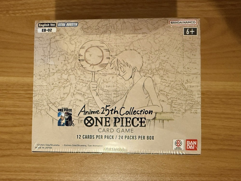 One Piece TCG: Anime 25th Collection Booster Box EB-02 (Dented) - Factory Sealed