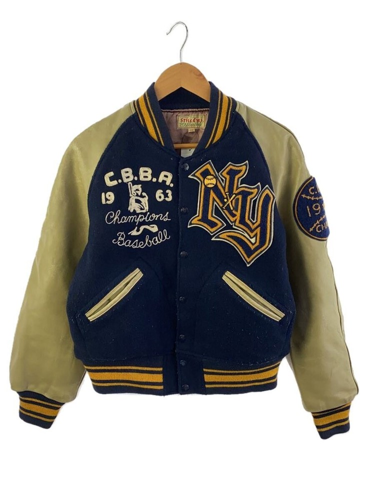 Style Eyes Pilling Leather Damaged/Stadium Jean/38/-/Nvy// 20901