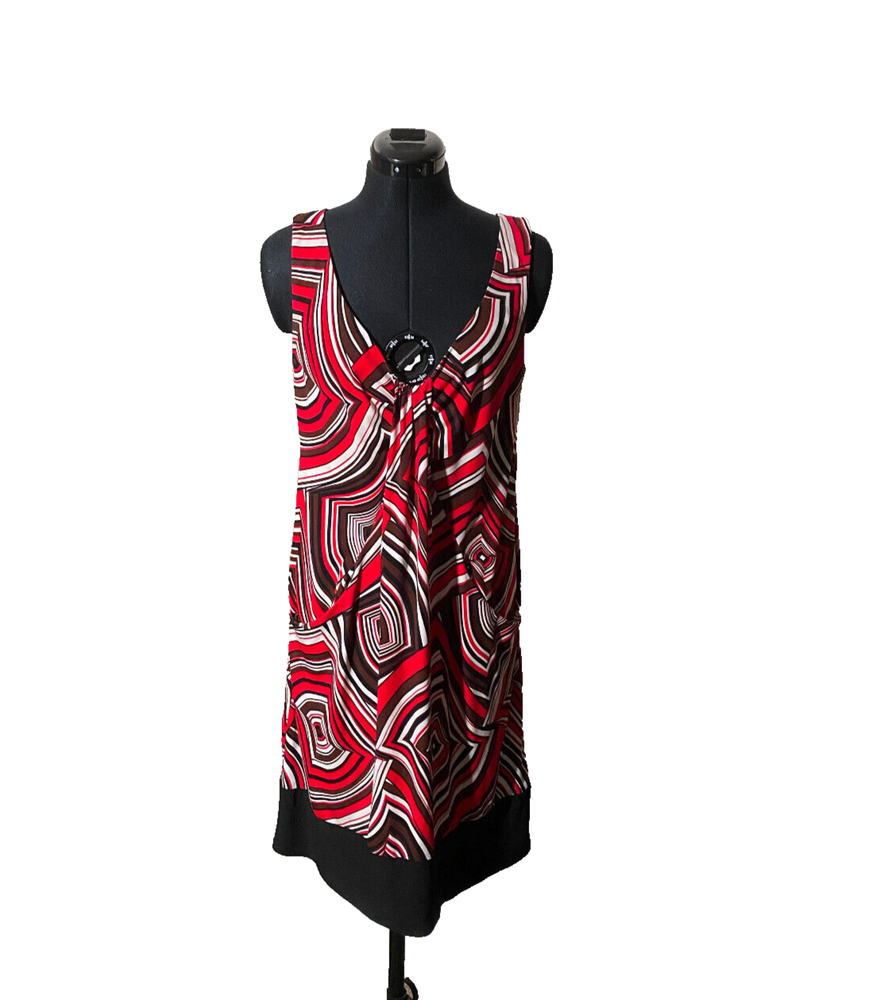 Bisou Bisou Michele Bohbot Dress Women Small Casual Size 10