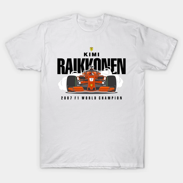 Kimi Räikkönen 2007 F1 Sport World Championship Sauber Shirt