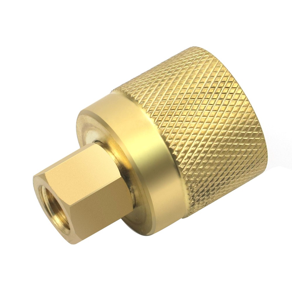 RE7141F Forklift Propane Tank Brass Adapter For Various Forklift Configurations
