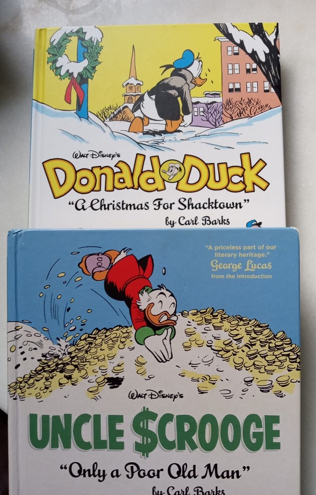 Walt Disney, Fantagraphics, Carl Barks (2 HC books): Donald Duck / Uncle Scrooge