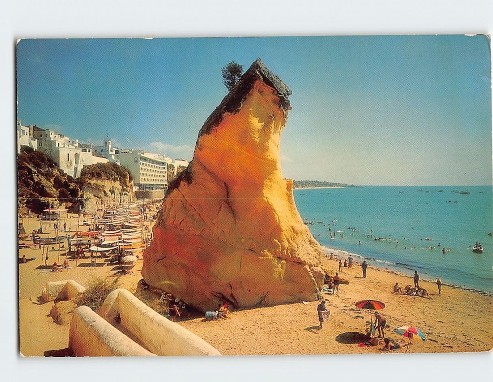 Postcard Praia do Túnel Albufeira Portugal