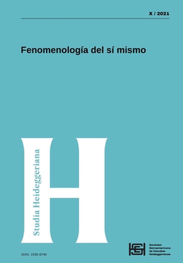 Studia Heideggeriana Vol X: Fenomenolog?a del s? mismo by Sociedad Iberoamerican