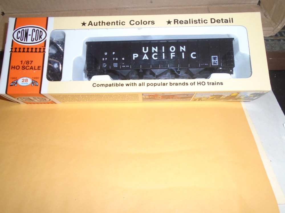 Con-Cor #0001-505 100 Ton Hopper Kit - Union Pacific #Up37706 (#9 Of 12) Ho