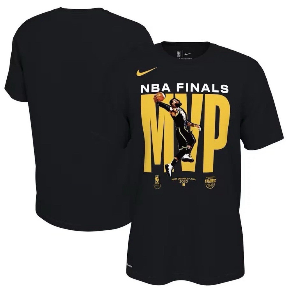 LeBron James Los Angeles Lakers Nike NBA Finals Champions MVP T-Shirt 2020 XL