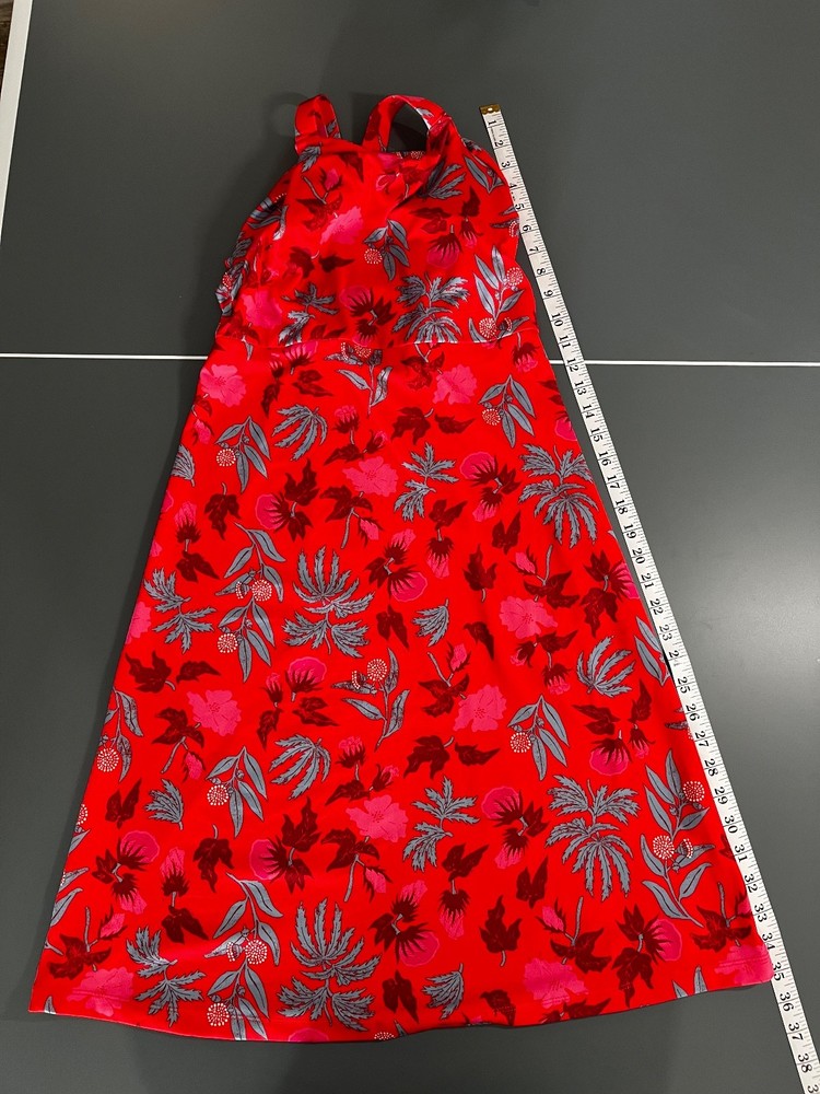 Patagonia womens magnolia spring dress size small catalan coral
