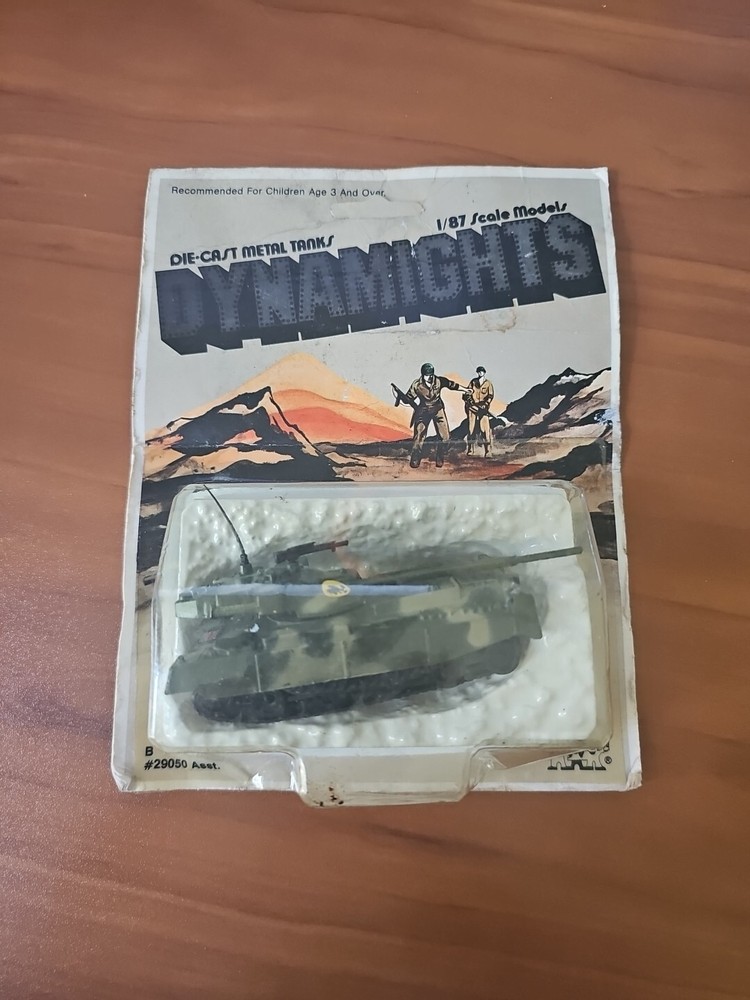Zee Toys Dynamights British Chieftain Tank.  Sealed Package, 1978