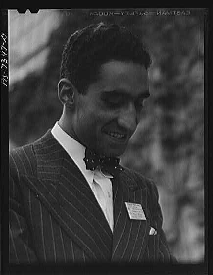 Washington DC 1900s Iranian Delegate D.C. International Youth Assembly