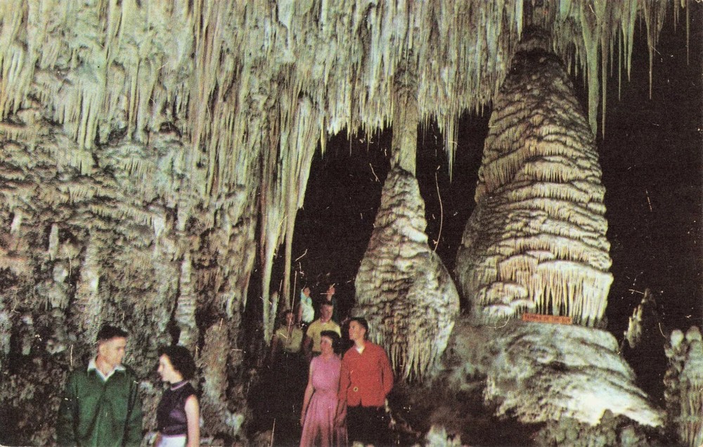 Temple of the Sun, Carlsbad Caverns National Park New Mexico NM - Postcard