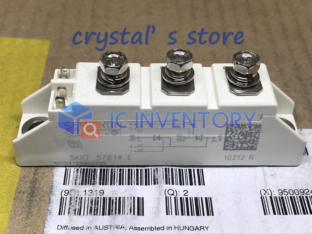 1PCS SEMIKRON SKKT57B14E Module Power Supply New 100% Quality Guarantee
