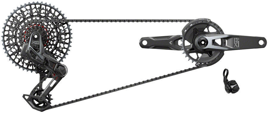 SRAM X0 T-Type Eagle Transmission Groupset - 175mm Crank, 32t Chainring, 10-52t