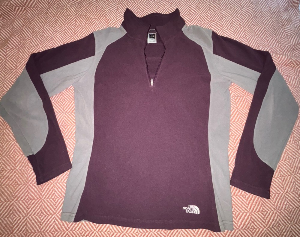 The North Face Pull Over Fleece 1/4 Zip Jacket Women’s Slim Size Medium