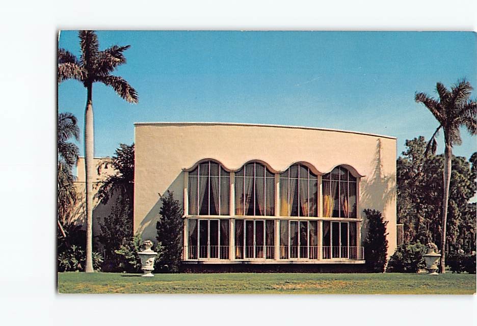Postcard The Asolo Theatre Sarasota Florida USA