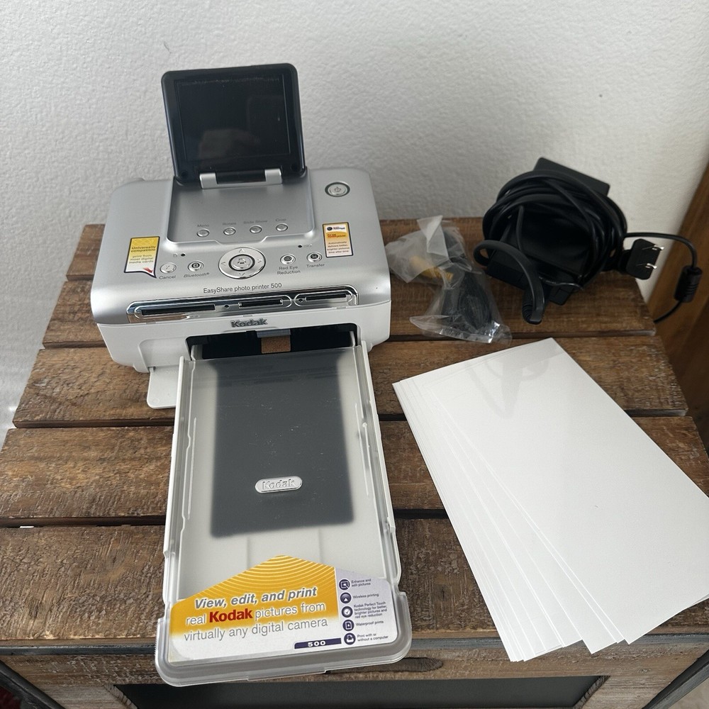 Kodak Easyshare Photo Printer 500 Photo Paper For Parts Only