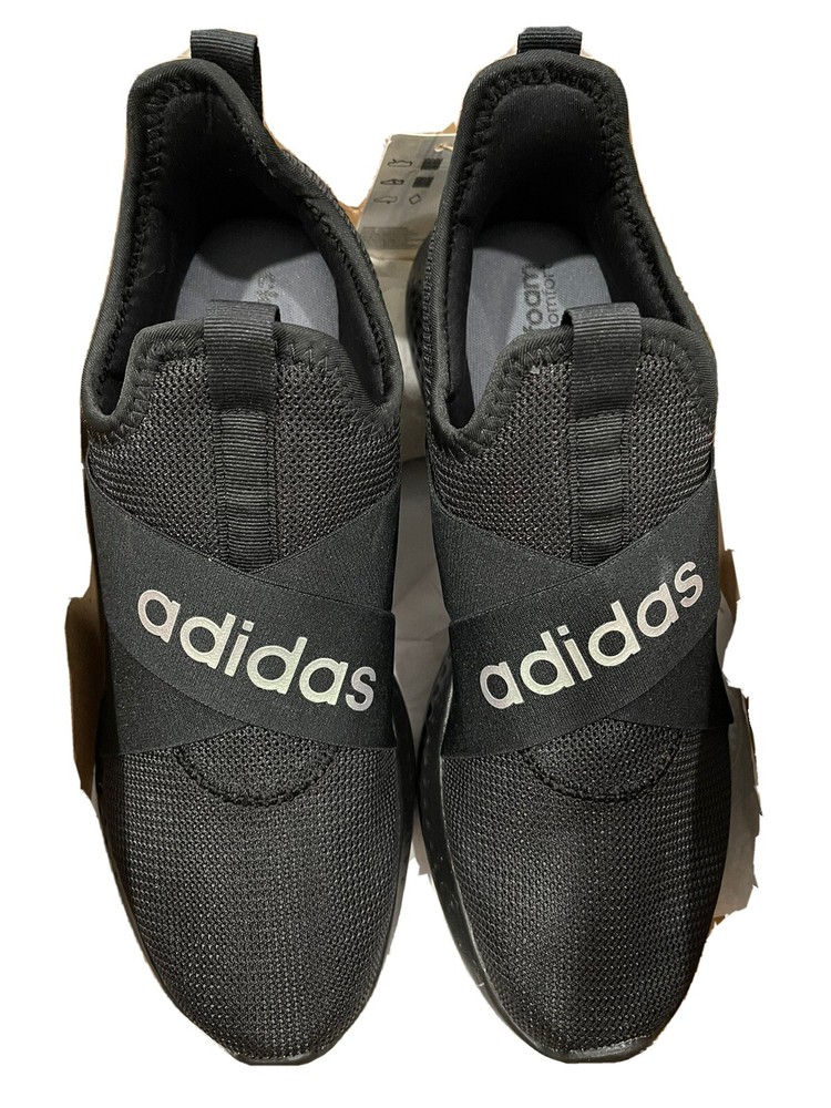 Adidas Puremotion Adapt H02006 Running Shoes Womens 10 Black Sneakers Trainers