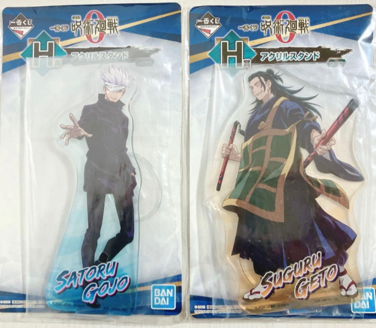 Jujutsu Kaisen 0 Ichiban Kuji Acrylic Stand Set Gojo Satoru & Geto Suguru
