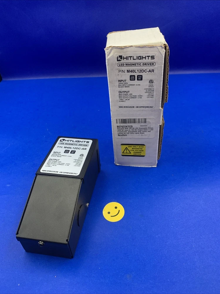 150W Dimmable Magnetic Driver 110V AC to 24V DC Transformer for Low Wattage