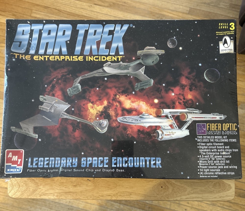 STAR TREK The Enterprise Incident Legendary Space Encounter Model Kit AMT/ERTL