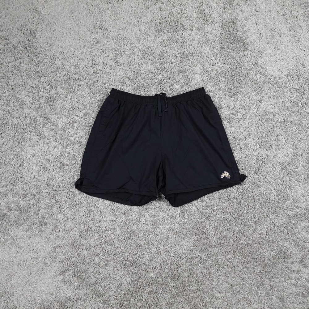 Tracksmith Running Shorts Womens Medium Black Athletic Gym Trail