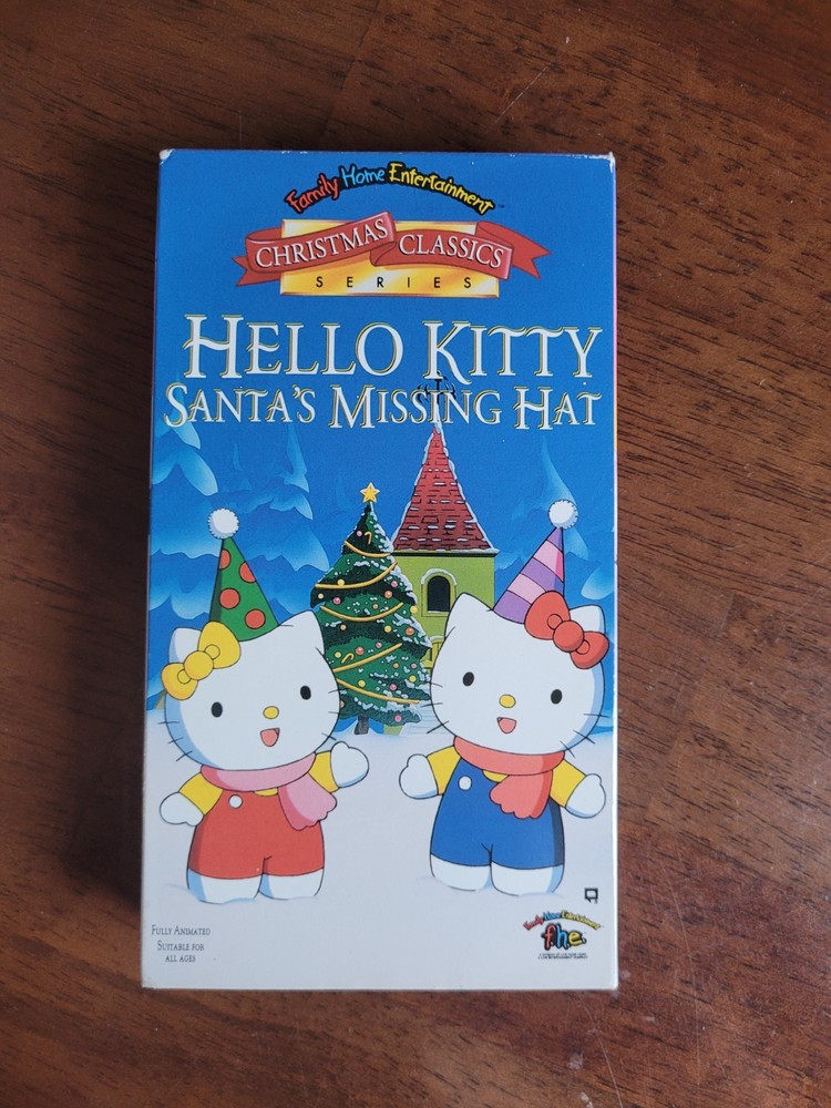 Hello Kitty - Santas Missing Hat (VHS, 1995)