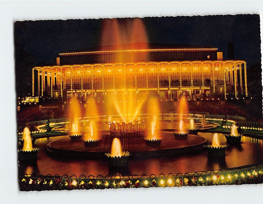 Postcard Tivoli Concert Hall Copenhagen Denmark