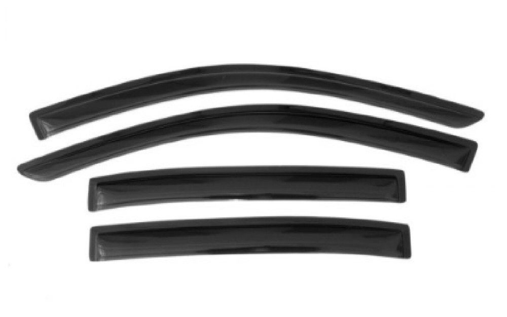 AVS 94535 Set of 4 Smoke Ventvisor Acrylic Window Deflectors for Honda Accord
