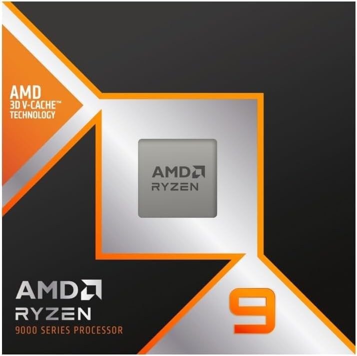 AMD Ryzen 9 9950X3D 16-Core 4.3 GHz AM5 170W CPU Processor 100-100000719WOF