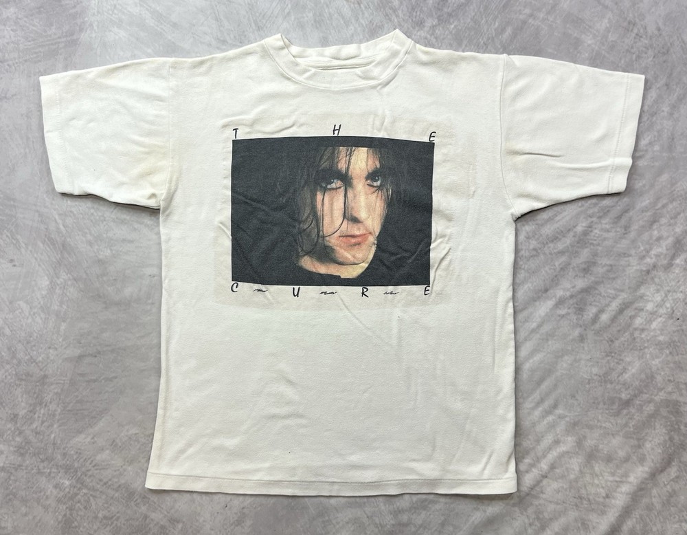 Vintage 1990s The Cure Shirt Concert Music Band Size M Rare