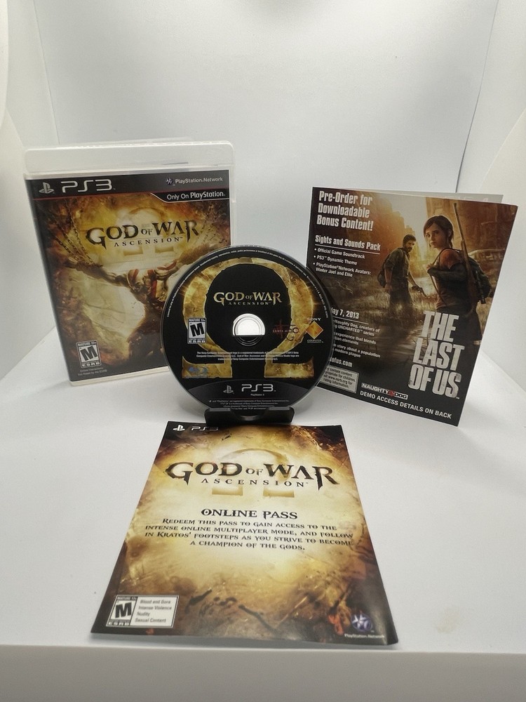 God of War: Ascension (PlayStation 3, 2012) PS3 Complete CIB