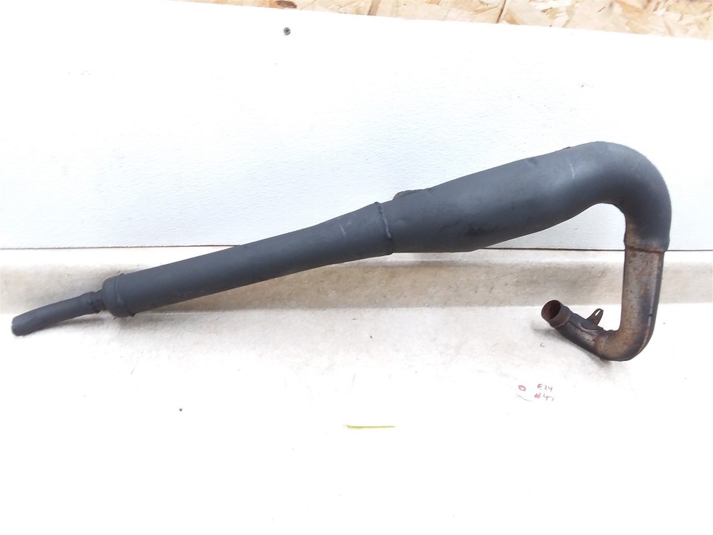 Yamaha 100 MX100 OEM Exhaust Muffler Chamber 1974 1975 #47 ARP E24