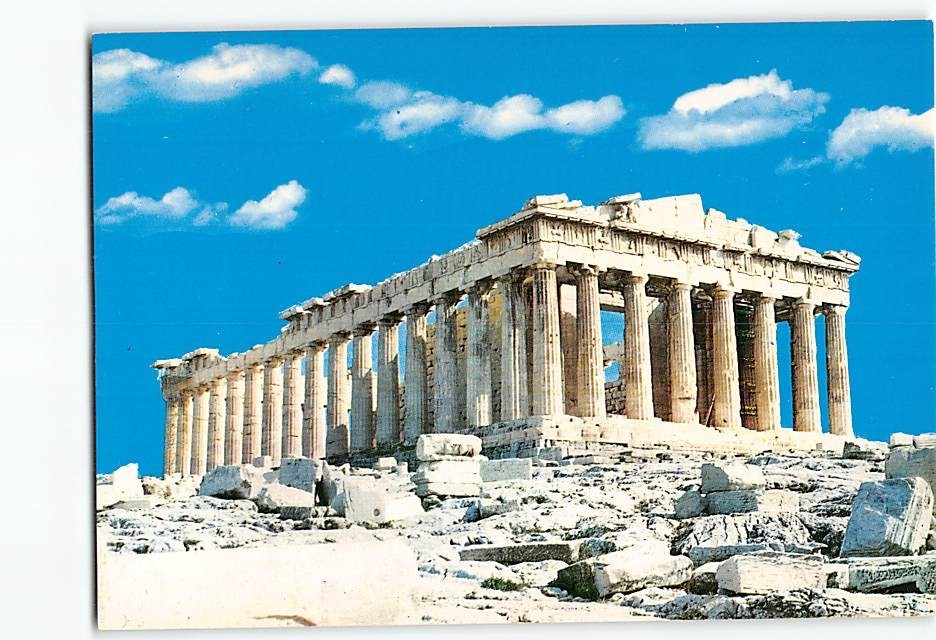 Postcard The Parthenon Athens Greece