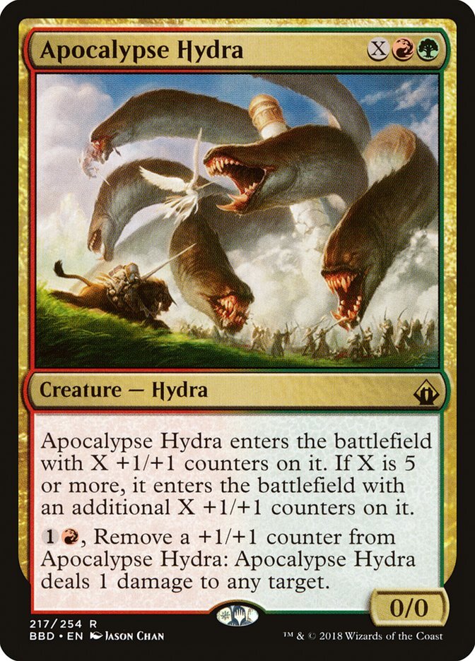 MTG Magic the Gathering Apocalypse Hydra (217/264) Battlebond LP