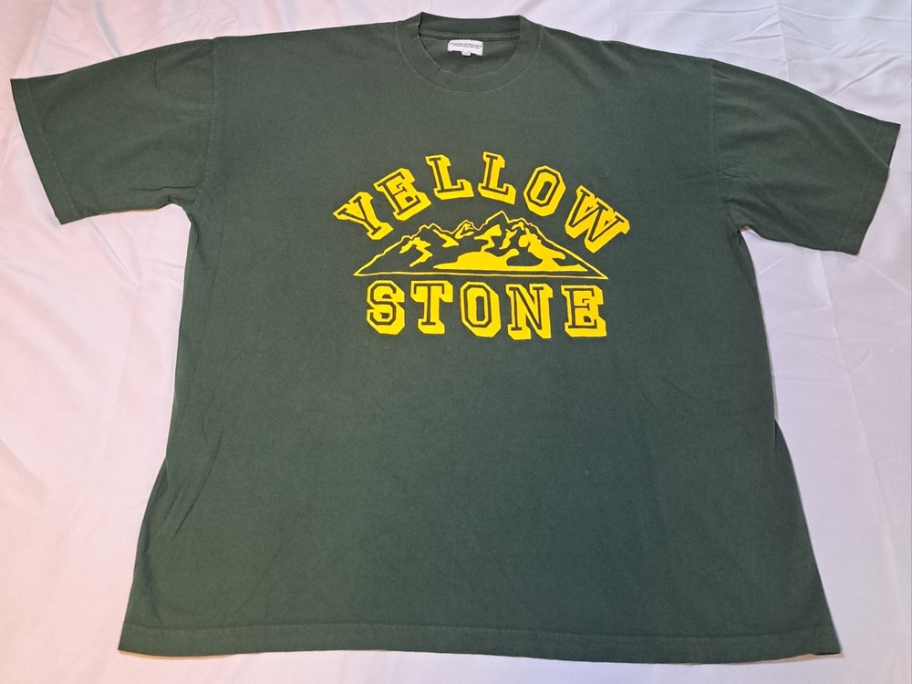Diamond Cross Ranch Jackson Hole Yellow Stone Graphic T-Shirt Mens Size 2XL