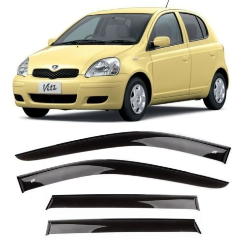 Tape-on Window Visors  Deflectors For Toyota Vitz 1998-05