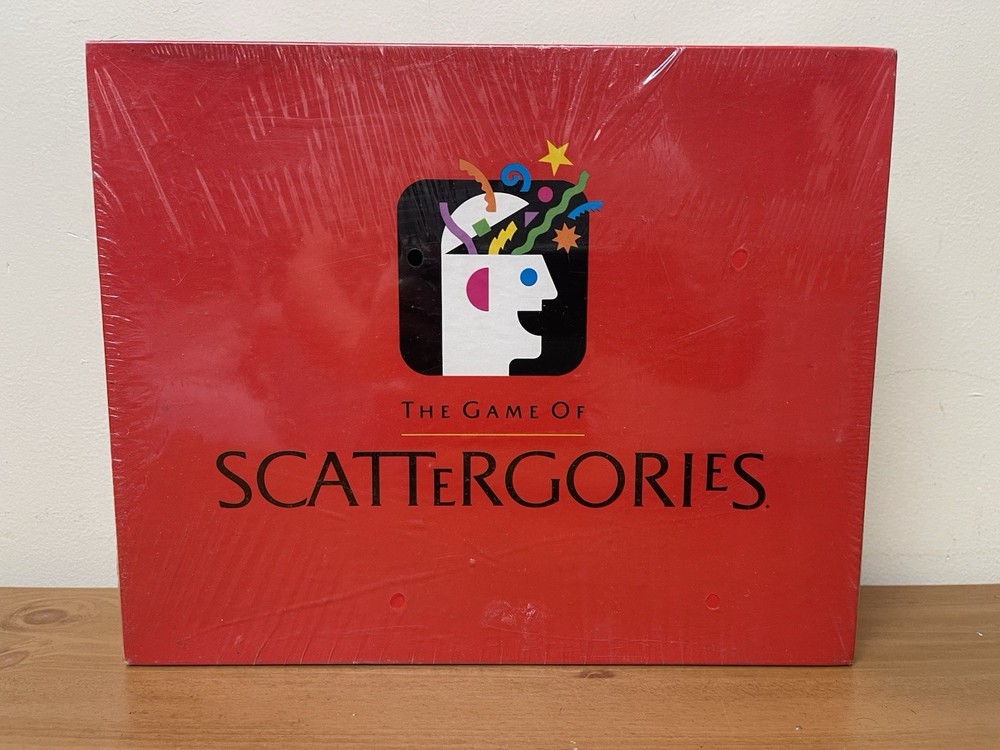 The Game Of Scattergories New Board Game Sealed 1988 Milton Bradley USA 4917 NIB