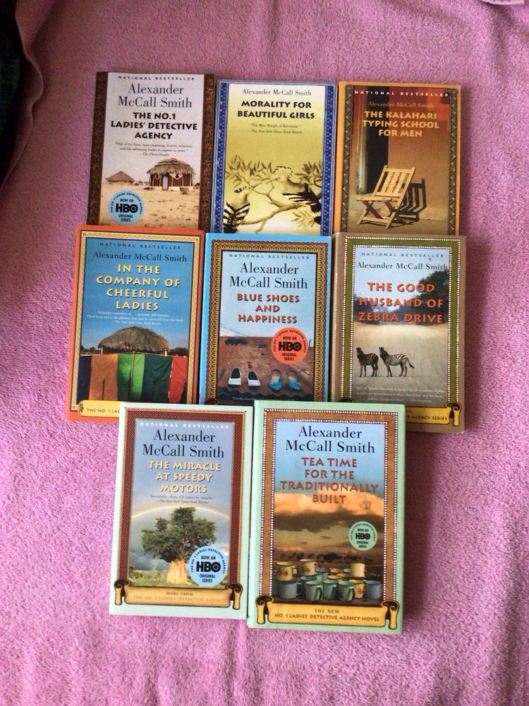 No. 1 Ladies Detective Agency Set 8 Book Lot Alexander McCall Smith Mystery