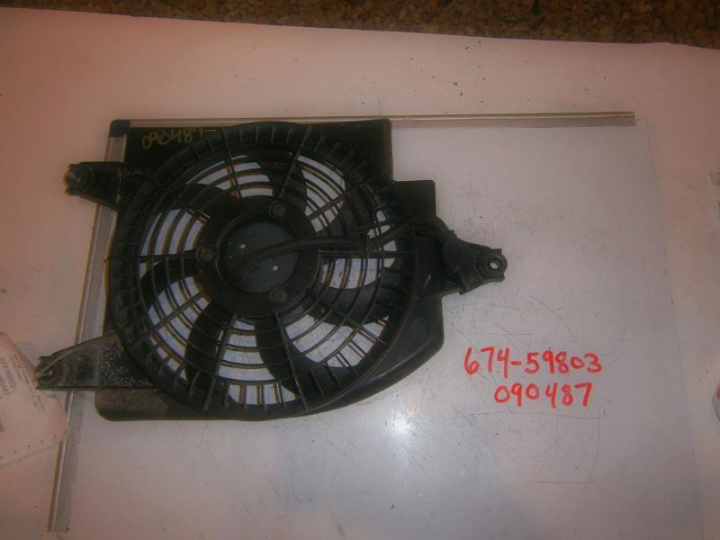 Used Engine Cooling Fan Motor fits: 2005 Kia Rio Fan Assembly condenser Grade A