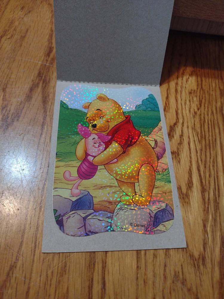 Vtg. Disney Winnie The Pooh Vending Machine sticker. Series 3. 11 of 12. STS38