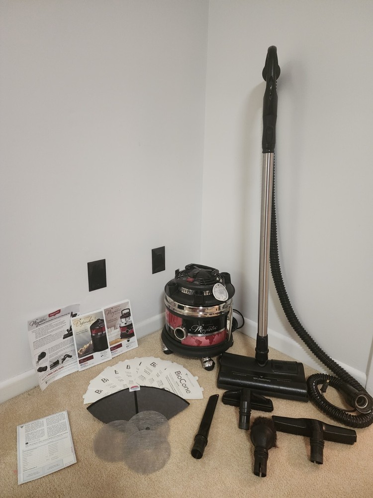FILTER QUEEN MAJESTIC VACUUM W/, ACCESSORIES, FILTERS, MANUAL...FREE SHIPPING