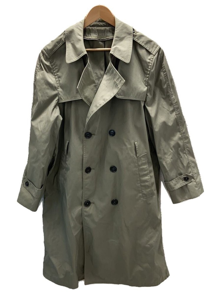 Us. Trench Coat/40/Polyester/Khk/Plain 50301