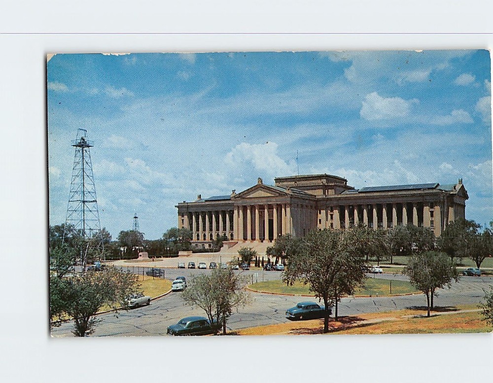 Postcard State Capitol Oklahoma City Oklahoma USA