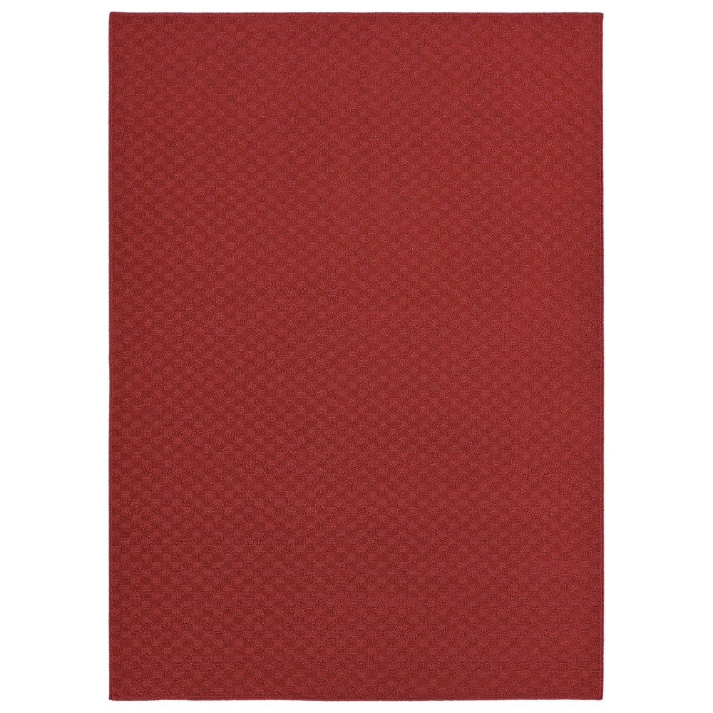 Medallion Chili Red Indoor Area Rug 8' x 10'