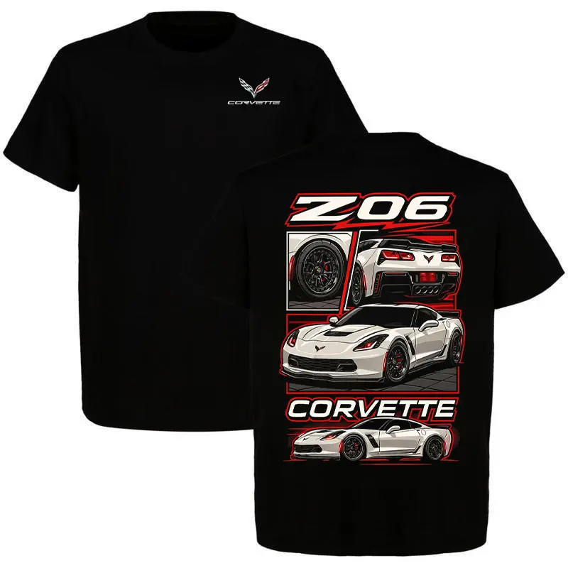 Corvette Z06 T-Shirt, Chevy American Muscle Car Shirt, Performance Supercar Grap