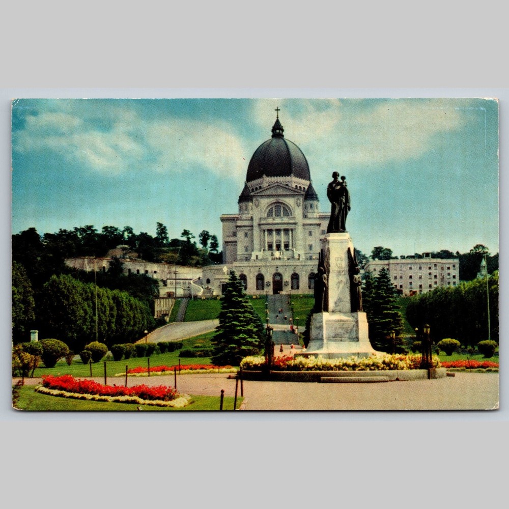 Postcard St. Joseph's Oratory Montreal Quebec Architecture