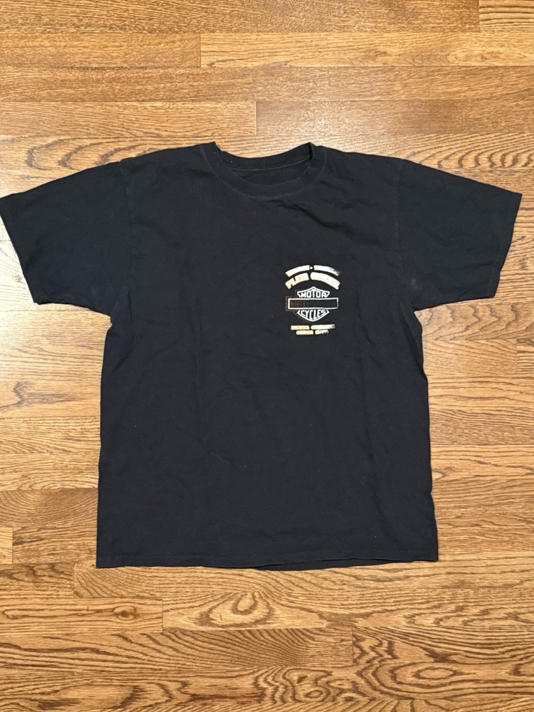 Vintage Harley-Davidson Playa Conchal Costa Rica Double-Sided T-Shirt L