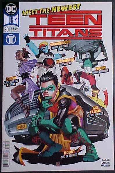 TEEN TITANS #20! 1st APP CRUSH- LOBO'S DAUGHTER! NM 2018 DC COMICS