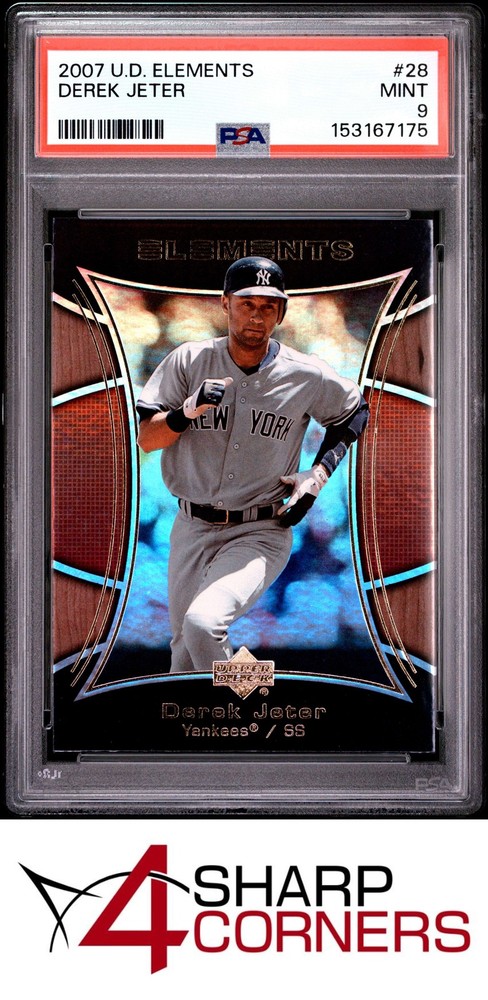 2007 Upper Deck Elements #28 Derek Jeter Hof Pop 3 Psa 9Low rates, marketing, expertise, & more: Consign today!
