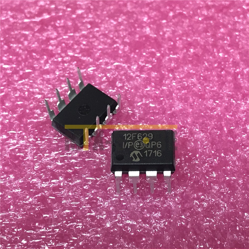 50PC PIC12F629-I/P New Best IC MCU 8BIT 1,75KB FLASH 8DIP original