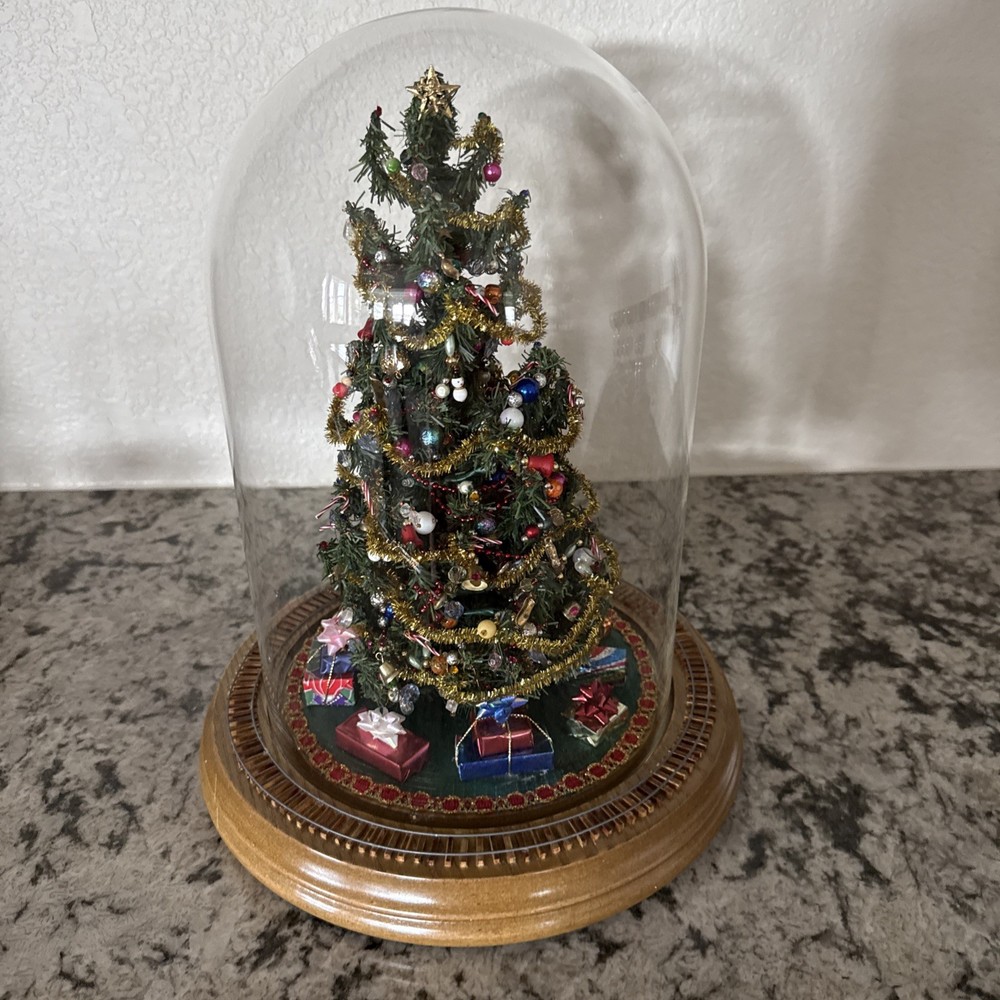 Danbury Mint Train Christmas Tree w/ Globe Tis the Season - No Train - 13
